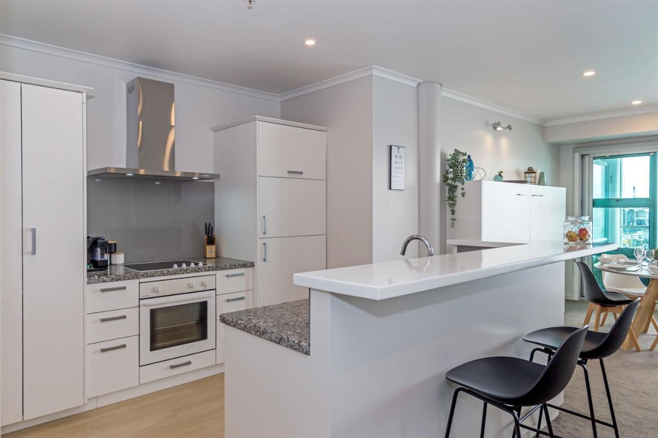 Qv Elegant Modern Apt With Water View - 982 オークランド エクステリア 写真